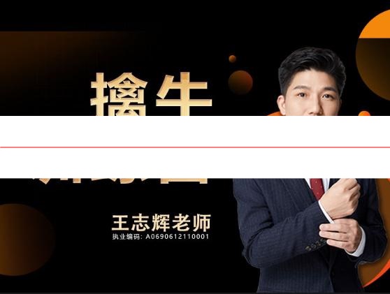 王志辉擒牛训练营视频课程