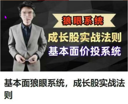 股道九杨 狼眼系统 成长股实战法则,基本